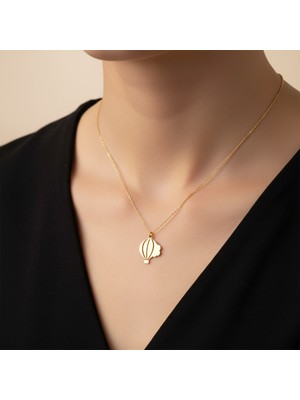 TabiTela 14 ayar altın kolye ucu balon GM1519 0.5 gr