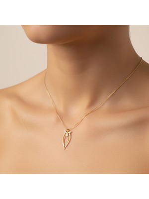 Tabitala TabiTela 14 ayar altın kolye ucu baykuş GM318 1 gr