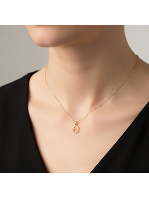 Tabitala TabiTela 8 ayar altın kolye ucu tavşan GM68 0.5 gr