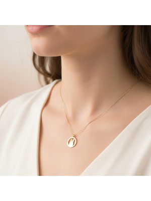 Tabitala TabiTela 14 ayar altın kolye ucu kedi GM580 1 gr