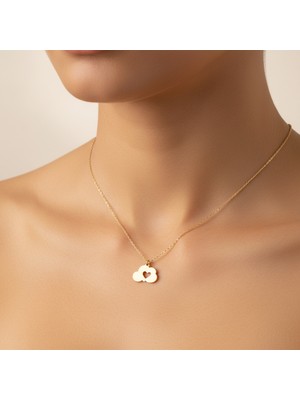 Tabitala Tabitela 8 Ayar Altın Kolye Ucu Bulut GM562 0.5 gr