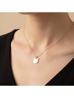 Tabitala TabiTela 14 ayar altın kolye ucu kedi GM263 1 gr