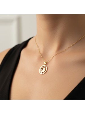 Tabitela 14 Ayar Altın Kolye Ucu Başak   GM3146 0.5 gr