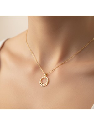 Tabitala TabiTela 14 ayar altın kolye ucu buğday başağı GM1011 1 gr