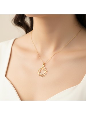 Tabitala Tabitela 8 Ayar Altın Kolye Ucu Buğday Başağı GM1149 0.5 gr