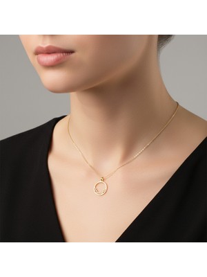 Tabitala TabiTela 8 ayar altın kolye ucu buğday başağı GM1013 1 gr