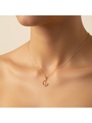 Tabitala TabiTela 14 ayar altın kolye ucu ay GM922 1 gr