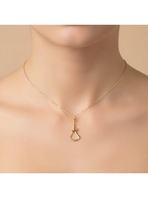 Tabitala TabiTela 14 ayar altın kolye ucu gitar GM166 1 gr