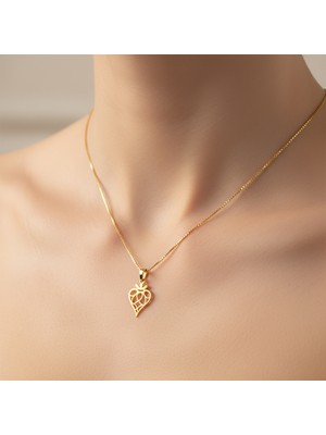 Tabitala TabiTela 14 ayar altın kolye ucu çilek GM271 0.5 gr