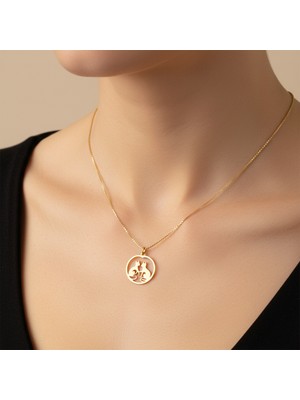 Tabitala TabiTela 8 ayar altın kolye ucu kedi GM590 1 gr