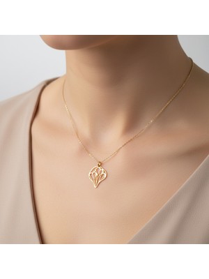 Tabitala TabiTela 14 ayar altın kolye ucu kalp GM991 1 gr