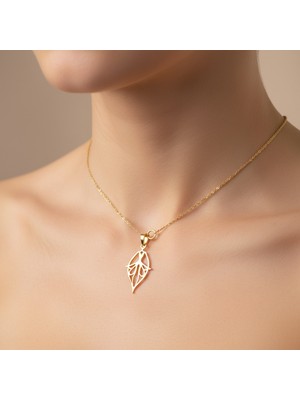 Tabitela 14 Ayar Altın Kolye Ucu Balerin   GM3357 1 gr