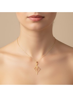 Tabitela 14 Ayar Altın Kolye Ucu Balerin   GM3364 1 gr