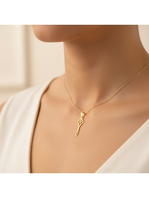 Tabitela 14 Ayar Altın Kolye Ucu Haç GM1679 1 gr