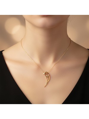 Tabitala TabiTela 8 ayar altın kolye ucu papağan GM276 0.5 gr