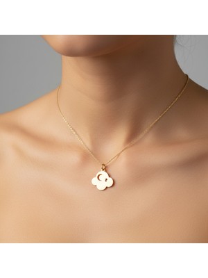 Tabitala TabiTela 14 ayar altın kolye ucu bulut GM532 1 gr