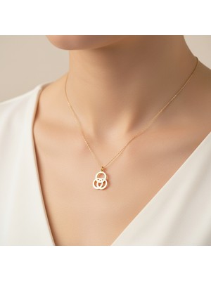 Tabitala TabiTela 8 ayar altın kolye ucu yuvarlak GM882 0.5 gr