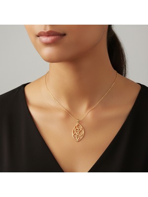 Tabitala TabiTela 14 ayar altın kolye ucu limitsiz GM1280 0.5 gr