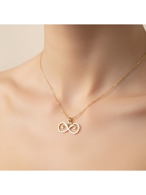 Tabitala TabiTela 8 ayar altın kolye ucu limitsiz GM1252 0.5 gr