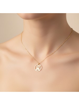 Tabitala TabiTela 14 ayar altın kolye ucu köpek GM456 1 gr