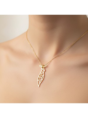 Tabitala TabiTela 14 ayar altın kolye ucu zürafa GM310 1 gr