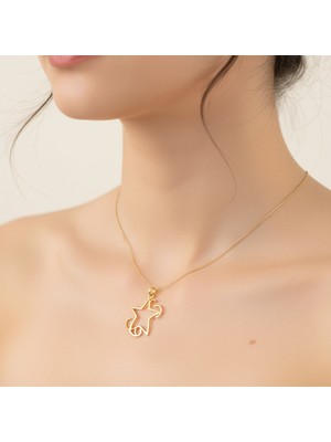 Tabitala TabiTela 8 ayar altın kolye ucu yıldız GM778 1 gr