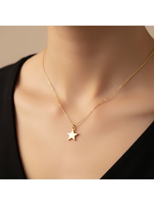 Tabitala TabiTela 8 ayar altın kolye ucu yıldız GM252 0.5 gr