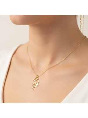 Tabitala TabiTela 8 ayar altın kolye ucu kız GM1081 1 gr