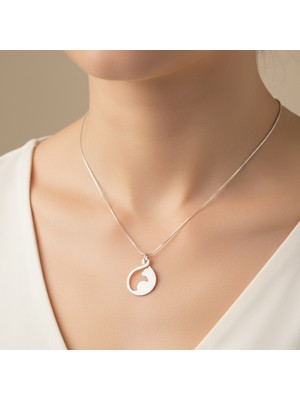 TabiTela 14 ayar altın kolye ucu kedi GM2658 1 gr