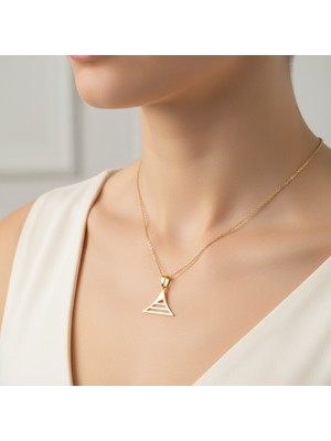 TabiTela 14 ayar altın kolye ucu cadı şapkası   GM4101 1 gr