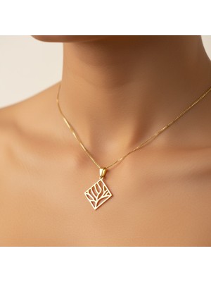 Tabitela 8 Ayar Altın Kolye Ucu Mercan   GM4203 0.5 gr