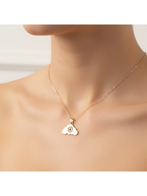 Tabitela 8 Ayar Altın Kolye Ucu Bulut GM5937 1 gr