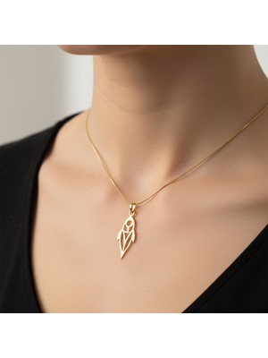 TabiTela 14 ayar altın kolye ucu roket gemisi   GM4938 1 gr