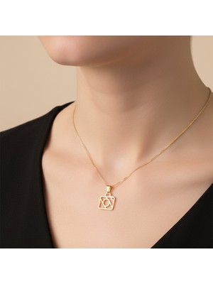 TabiTela 8 ayar altın kolye ucu kamera GM3773 0.5 gr