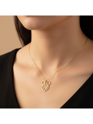 Tabitela 14 Ayar Altın Kolye Ucu Fare   GM4786 0.5 gr