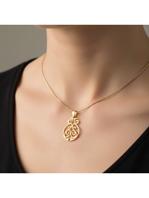 Tabitela 8 Ayar Altın Kolye Ucu Güzel Tasarımlar GM3311 1 gr