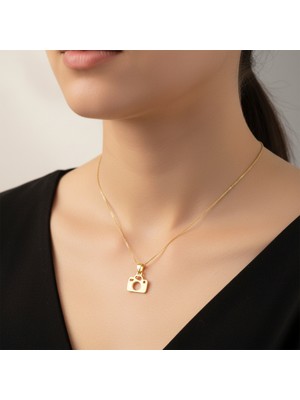 TabiTela 14 ayar altın kolye ucu kamera GM3772 1 gr