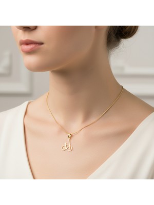 TabiTela 8 ayar altın kolye ucu bisiklet   GM4496 0.5 gr