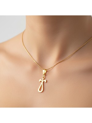 Tabitela 8 Ayar Altın Kolye Ucu Mısır Ankh   GM4320 1 gr