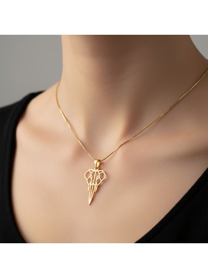 Tabitela 8 Ayar Altın Kolye Ucu Fil GM6734 0.5 gr