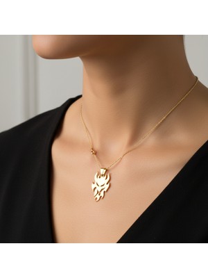 Tabitela 8 Ayar Altın Kolye Ucu Şeytan GM6746 0.5 gr