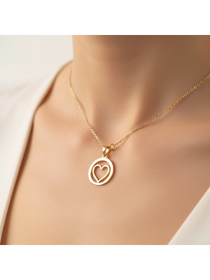 TabiTela 14 ayar altın kolye ucu "O"harfi GM6150 0.5 gr