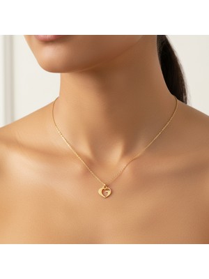 TabiTela 14 ayar altın kolye ucu Harf G   GM6051 1 gr