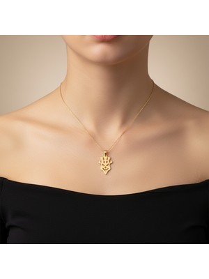 Tabitela 8 Ayar Altın Kolye Ucu Şeytan GM6743 0.5 gr