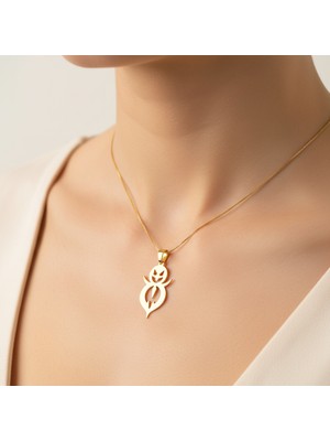 Tabitela 8 Ayar Altın Kolye Ucu Şeytan GM6745 1 gr