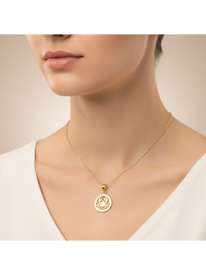 Tabitela 8 Ayar Altın Kolye Ucu Yengeç   GM6502 1 gr