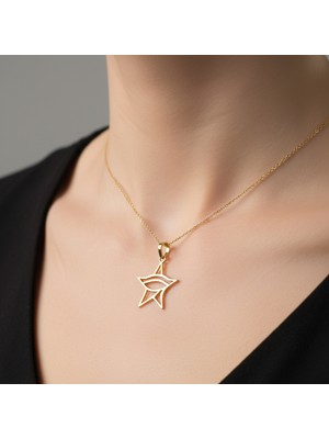 TabiTela 14 ayar altın kolye ucu Horus'un Gözü   GM6758 1 gr