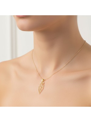 TabiTela 8 ayar altın kolye ucu baykuş   GM7701 1 gr