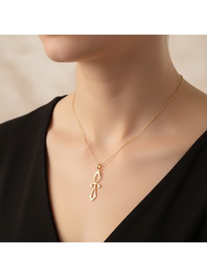 TabiTela 8 ayar altın kolye ucu Mısır Ankh   GM6724 0.5 gr