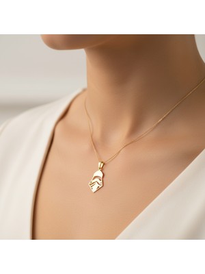 Tabitela 8 Ayar Altın Kolye Ucu Noel Baba GM7954 1 gr